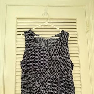 Navy Blue Maxi Dress